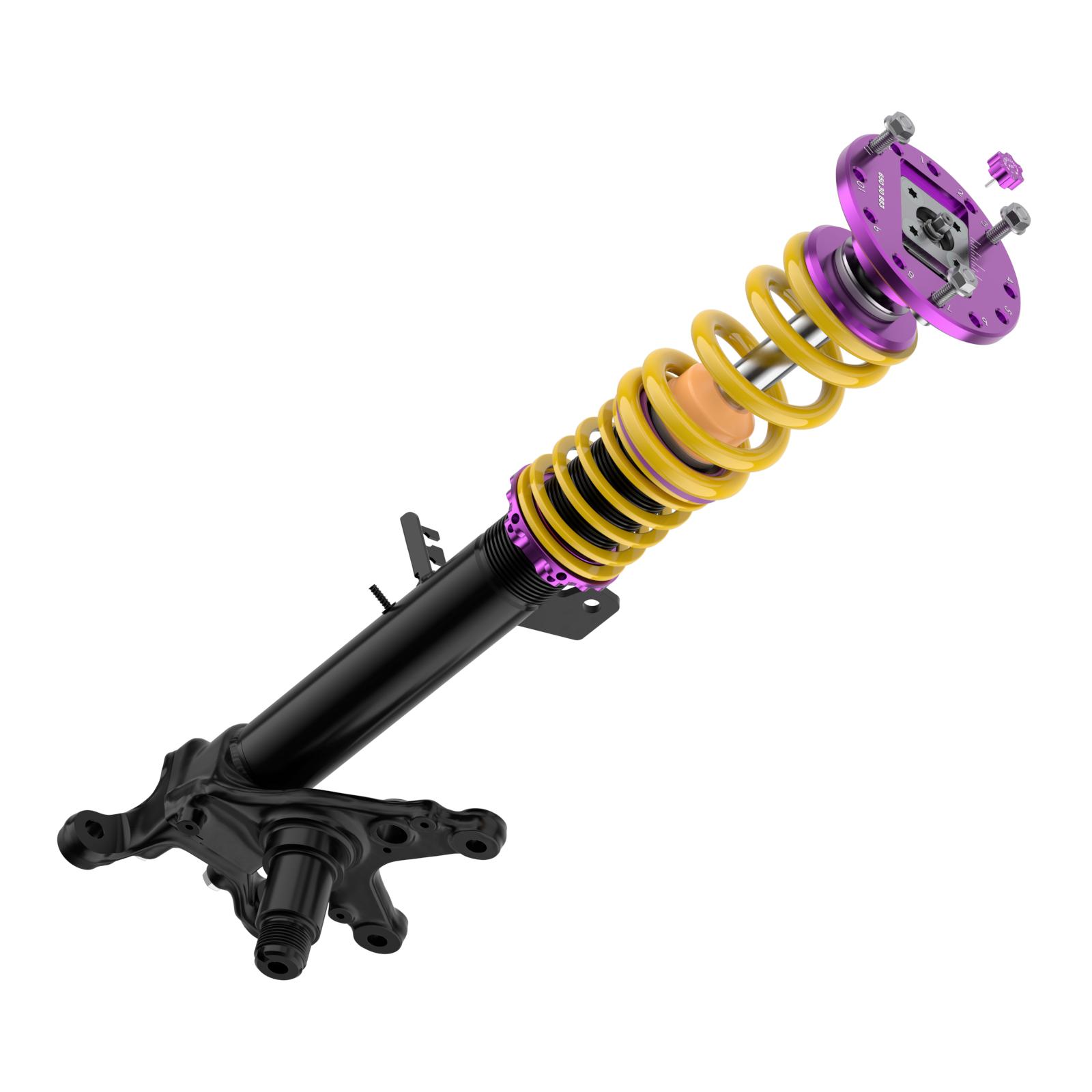 KW V3 Racing Výškovo nastaviteľný podvozok – 39520306