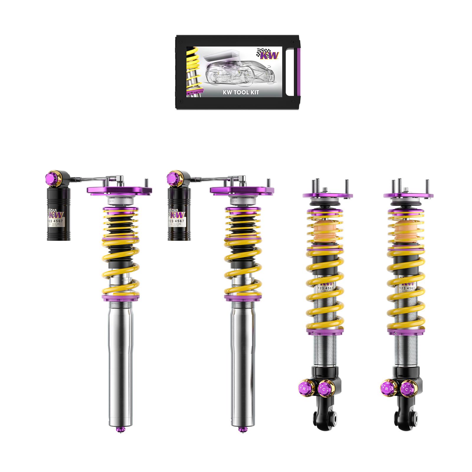 KW V3 Racing Výškovo nastaviteľný podvozok – 39599011
