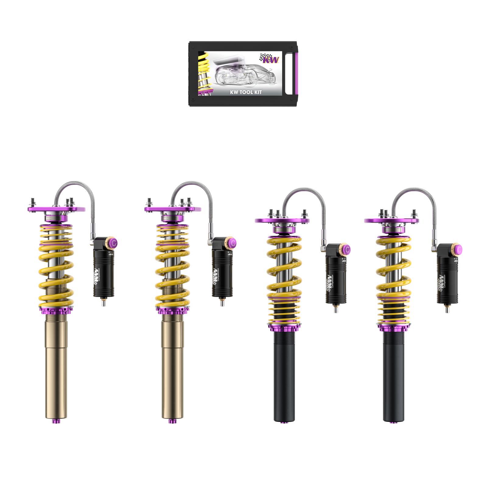 KW V4 Racing Výškovo nastaviteľný podvozok – 39771065