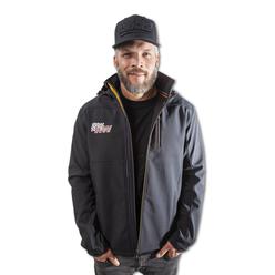 mens black shell jacket