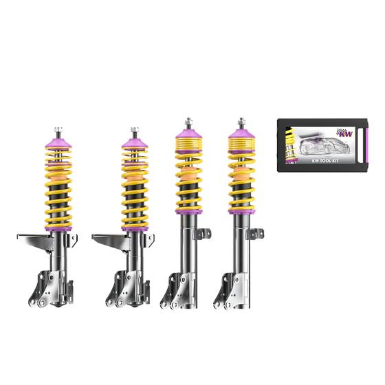 KW カーヴェー V1 AUDI S6 4B KW Coilover suspension V1 inox | AUDI A6 Avant (4F) 4F5, C6 11